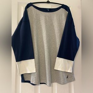 3 quarter sleeve shirt - Nautica - size XXL